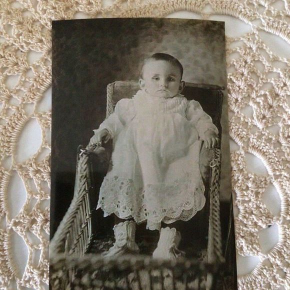 ODD Unique SAD Post Mortem Baby Death Photo Victorian Era Reprint Photo 4 x 6 - Picture 4 of 9